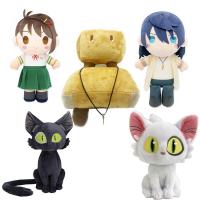 28เซนติเมตร Suzume ไม่มี Tojimari ของเล่นตุ๊กตาแมวและแมวดำ Plushie นุ่มยัดไส้สัตว์ตุ๊กตาของขวัญวันเกิดสำหรับเด็กทารก