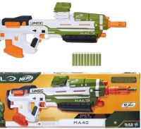 NERF HALO MA 40 MOTORISED BLASTER 2020 EDITION  ของเล่น ปืนเนิร์ฟ เนิร์ฟเนิฟ ของแท้ ปืนเนิร์ฟ ปืนเนิร์ฟกัน ปืนnerfออโต้ ปืนยิงกระสุนโฟม ปืนอัตโนมัติ ปืนเด็ก ถอดประกอบได้ ปืนของเล่น ปืนยิงกระสุนอัตโนมัติ เป้ายิงปืน