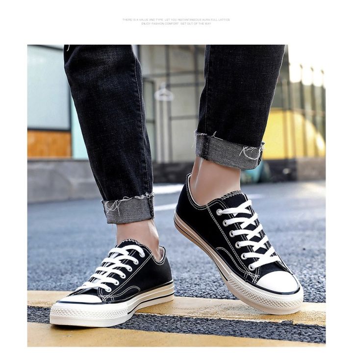 COD sale Converse Low Cut canvas Shoes running Men And Women Fashion men's sneakers | Lazada PH