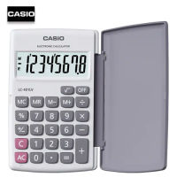 Velashop เครื่องคิดเลข แบบพกพา Casio รุ่น LC-401LV-WE (White), LC-401LV, LC-401