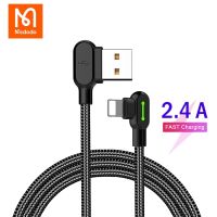 【Taotao Electronics】 Mcdodo 2.4A สาย USB Fast Charging ที่ชาร์จโทรศัพท์ข้อมูลสำหรับ Iphone 13 12 11 Pro Max Mini Xs Xr X 8 7 6S 6 Plus Ipad Air