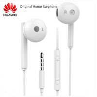 Am115 Huawei แท้ชุดหูฟัง P20 Lite In-Ear ควบคุมระดับเสียงหูฟังไมโครโฟนสำหรับ P10 Lite P9 Plus Nova 5i 4e 3e 4