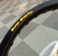 วงล้อ Super Drag Rim 120-17 สีดำ (ขอบเรียบ)