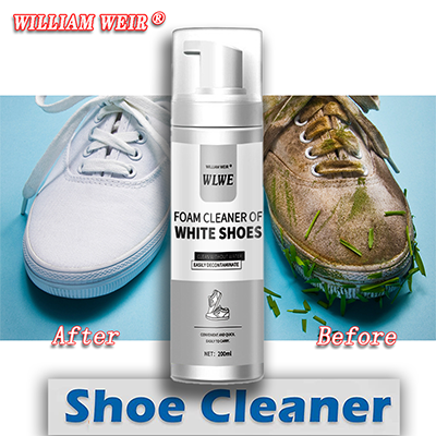 WILLIAM WEIR white shoes cleaner 200ml（Beautiful as new） shoe cleaner ...