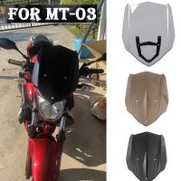 Motorcycle Sports Windshield Windscreen for Yamaha MT03 MT-03 MT-25 MT 03 25 2016 17 2018 2019 MT25 Wind Deflector Double Bubble