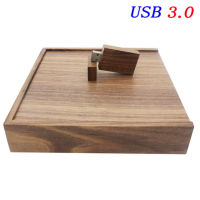 JASTER USB 3.0 Photo Album Wood usb+Box usb flash drive Memory stick Pendrive 4GB 16GB 32GB 64GB Photography gift 1PCS free logo