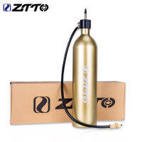 ZTTO ขวดเครื่องสูบลมยางปั้มลมยางแบบไม่มียางในพร้อมกระบอกวาล์วแก๊ส1.15L เหมาะสำหรับจักรยานเสือหมอบ MTB 29 "700c 27.5