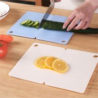 Portable Foldable Thickened Plastic Chopping Board Multifunctional Vegetable Cutting For Picnic Camping Kitchen Accessories