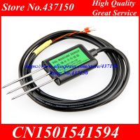 RS485ดินอุณหภูมิความชื้น Sensor ดิน Moisture Sensor ดิน Conductivity Sensor 4-20mA 0-5V 0-2V RS485 Modbus 0-10V