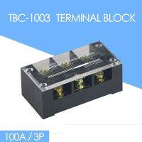 Tbc-1003 100a สกรู3P 600V 6ตัวขั้วต่อสายไฟสำหรับบอร์ดบล็อกขั้วเชื่อมต่อส่วนหัวของขากลุ่มแบบคงที่