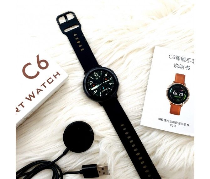 c6-นาฬิกา-smart-watch-แท้-สมาร์ทวอทช์-กันน้ำวัดชีพจร-นาฬิกาวัดหัวใจ-นาฬิกาวัดความดัน-วัดชีพจร-สำหรับ-android-ios-เครื่องศูนย์ไทย-พร้อมส่ง