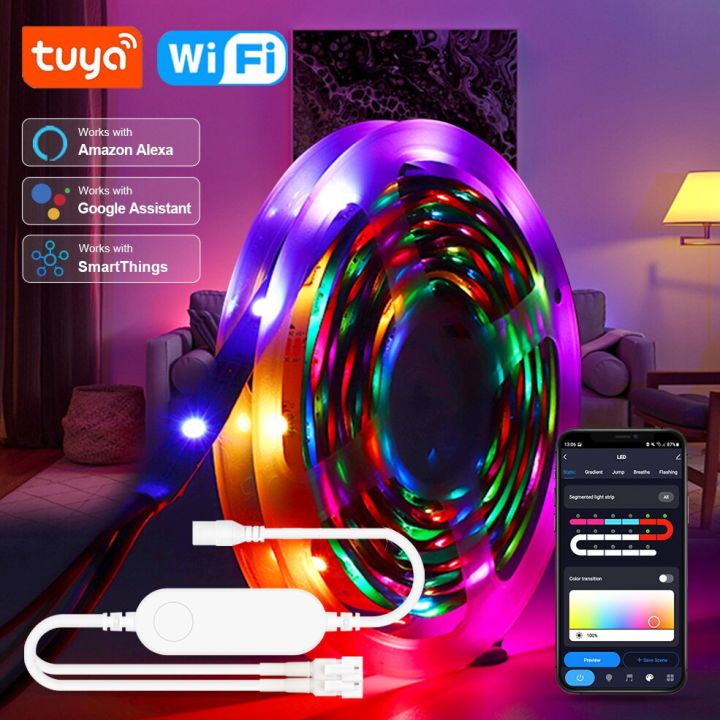 10M 20M LED Strip Lights RGB 5050/RGBIC –