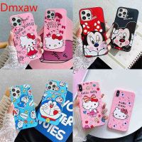 HelloKitty Phone Cassing OPPO A52 A72 A92 A15 A35 A15S Reno 3 A91 A31 A5 A9 2020 A12 A7 A5S Doraemon Mickey Minnie Soft Cover Carton Case