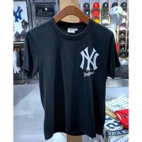 Mlb ใหม่ เสื้อยืดลําลอง แขนสั้น สไตล์สปอร์ต สําหรับผู้ชาย และผู้หญิง ผ้าฝ้ายแท้S-5XL