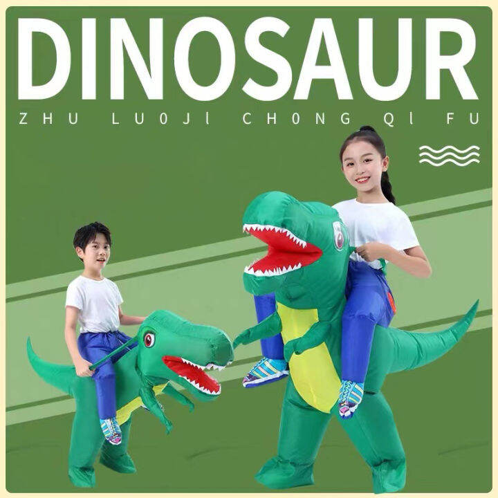 2022 New Inflatable Dinosaur Costumes for Children Horse Fancy Dress ...