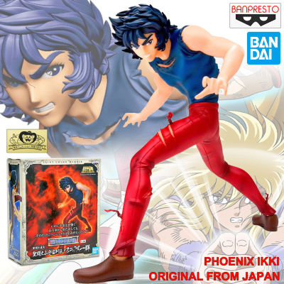 งานแท้ 100% แมวทอง Bandai Banpresto จากการ์ตูนเรื่อง Saint Seiya เซนต์เซย์ย่า เทพบุตรหมัดดาวหาง Phoenix Ikki ฟีนิกซ์ อิคคิ Game prize Cosmo Retsuden Ver Original Figure Genuine from japan ฟิกเกอร์ โมเดล ตุ๊กตา อนิเมะ ของขวัญ Anime Model Doll amiami