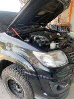 โช้คฝากระโปรง หน้า Toyota Vigo 2005-2015 (โตโยต้า วีโก้) สินค้าไม่ต้องเจาะติดตั้งเองได้ ค้ำฝากระโปรง ผ่อนแรงยก โตโยต้า วีโก้ หน้ายัก แชม #RED EVO