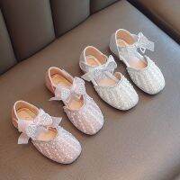 【Love ballet】สาว39; S เจ้าหญิงรองเท้าเศษไม้สีชมพู G Litter ลูกไม้ Bowtie หวานเด็กรองเท้าหนัง23 36แต่งงานฤดูใบไม้ร่วงแมรี่เจนส์สำหรับสาวๆ