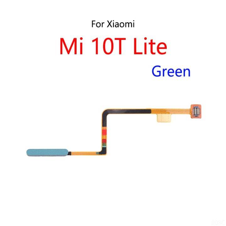 เครื่องสแกนลายนิ้วมือปุ่มหน้าแรก-touch-id-menu-return-sensor-flex-cable-สําหรับ-xiaomi-mi-10t-lite