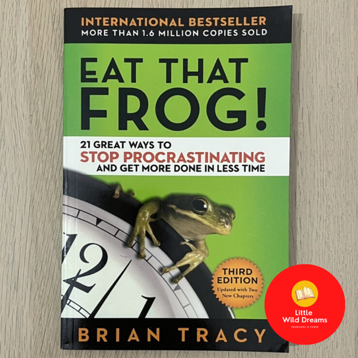 Frog!　READY　21　Ways　More　That　Done　STOCK　Brian　Procrastinating　Eat　Get　Stop　Great　Lazada　to　and　by　Tracy