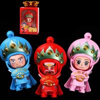 Creative Cartoon Sichuan Opera Face Changing Toy Doll For Children Gift N0U8