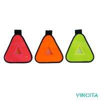 Vincita แถบสะท้อนแสงรูปสามเหลี่ยม  (R08A) - เเถบสะท้อนเเสงในเวลากลางวัน  REFLECTIVE TRIANGLE   Accessories for bike