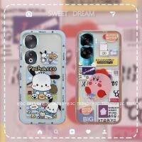 Phone Case เคส Honor90 Honor 90 Lite 5G เคสลายการ์ตูนน่ารักใหม่ล่าสุดเคสนิ่มป้องกันเลนส์ซิลิโคนใส2023