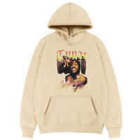 New 2PAC Hoodies Rapper TUPAC Print Fashion Streetwear Men Sweatshirts Oversized Hoodie Harajuku Hip Hop Pullover Clothing Size XS-4XL