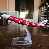 HOT!!!✗✆ pdh711 Air Asia A340 Aircraft Model Malaysia Airbus 340 Die Cast Metal Plane Airplane Aeroplane Model Toy 16CM