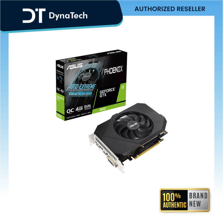 Asus Phoenix GTX 1650 OC 4GB GDDR6 Graphics Card PH-GTX1650-O4GD6-P-V2 ...