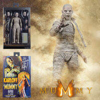 Figma ฟิกม่า Neca Reel Toys Universal Monster Horror จากหนังเรื่อง The Mummy เดอะ มัมมี่ คืนชีพคำสาปนรกล้างโลก Imhotep อิมโฮเทป 7 Inch สยองขวัญ อสุรกายคลาสสิคของยูนิเวอร์แซล Ver Action Figure แอ็คชั่น ฟิกเกอร์ Anime Hobby โมเดล อนิเมะ มังงะ ขยับได้