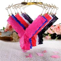 Women G String Underwear Lace Briefs Panties Transparent Super Thin Hollow Thong