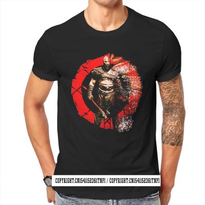 God Of War Game Art T Shirt Classic Male Graphic Top Quality Tshirt Large Crew Neck Streetwear