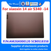 ใหม่ LCD ด้านหลังฝาหลัง LCD ฝาครอบด้านบนสีชมพูสำหรับ 2019 Xiaoxin 14 Air S340-14 S340-14API IWL AM2GK000120 5CB0S18358