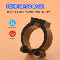 20 Pieces Regular Fishing Rod Storage Clips, Fishing Pole Holder Clip Storage Rack, 2 Style &amp; 10Pcs Each Style - Big for Hold Handle, Small for Hold Your Pole