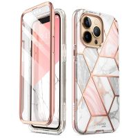 （Hoshi electron）สำหรับ iPhone 136.7นิ้ว (2021) I BLASONSlim เคสป้องกันร่างกายเต็มรูปแบบพร้อมตัวป้องกันหน้าจอในตัว