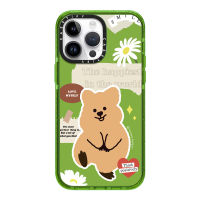 《KIKI》Original glitter CASE.TIFY bear Phone Case for iphone 14 14pro 14promax 12 12ProMax 13promax 13 case High-end shockproof hard case Cute persimmon bear pattern iPhone 11 case Official New Design Style 5 designs