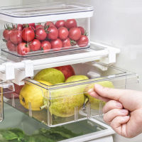 Refrigerator Drawer 148 Compartment Refrigerator Drawer Organizer Transparent Fridge Storage Bin Containers For Pantry Freezer