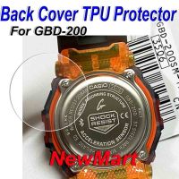 ฝาหลังแบบเห็นภาพ3ชิ้น】ป้องกันสำหรับ GBD-200 DW-6900 GW-6900 GW-9400 DW-5700 GA US-110 GA-100 AE-1400 GW-M5610 Tputrotector สำหรับ Casio