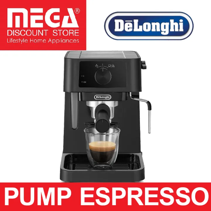 DELONGHI EC230.BK MANUAL PUMP ESPRESSO MACHINE Lazada Singapore
