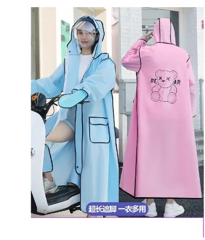 Áo Mưa Thời Trang In Hình Gấu Có Bao Che Tay Dưới Mưa Thiết Kế Mới Nhất  2023 | Lazada.Vn