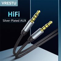 Jack 3 5 Audio Cable Jack 3.5mm Male to Male Speaker Aux Braided for iPhone Samsung Headphone Xiaomi Car Audio Stereo HiFi Music