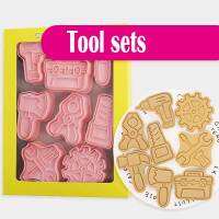 Cookies Cutter Type and Sweets Bake Mold Cooki Tool Pastry Cutters Cake Decoration Mini Set Kitchen Accessories Biscuit Cutter Bread Cake  Cookie Acce