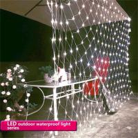 ไฟ Led 96สาย Led ยาว1.5*1.5ม.,โคมสายไฟประดับงานแต่งงานตกข่ายสำหรับตกปลาไฟกลางแจ้งกันน้ำปลั๊ก Eu 220V