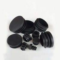 OD 35/38/40/42/45Mm Black Hole End Caps Inserts Seal Plugs Chair Non-Slip Foot Pads  Pe Plastic Round Pipe Plugs Gas Stove Parts Accessories