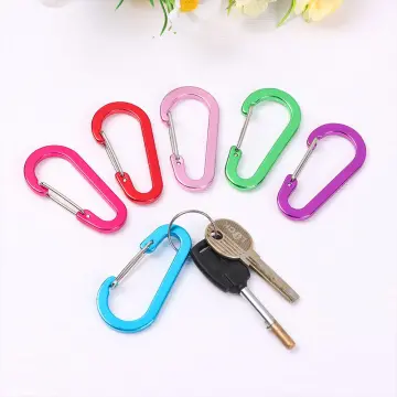 Keychain Clips Camping Lock Buckle Climbing Snap Clip Fishing Small  Carabiner