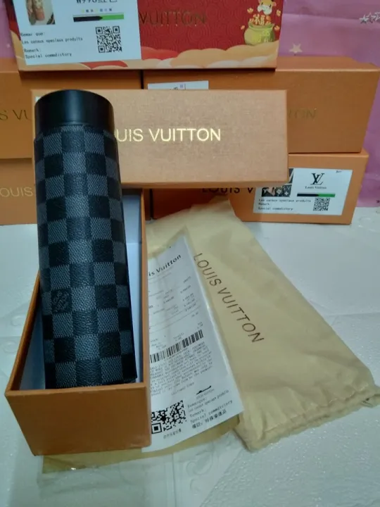 LV tumbler with led temperature indicator, Women's Fashion, Bags