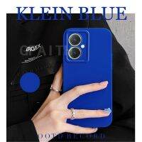 เคสขายดี VIVO Y27 Y78 Y36 4G 5G 2023สไตล์ใหม่ให้ความรู้สึกถึงผิวสัมผัส Klein สีฟ้า TPU เคสป้องกันเลนส์กล้องซิลิโคนนิ่มเคสมือถือ VivoY36 VivoY27