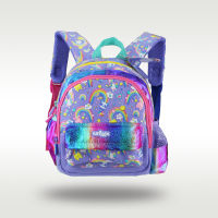 Australia Original Smiggle Childrens Schoolbag Female Korean Version Rainbow Rabbit Baby Kindergarten Backpack 1-4 Years 11Inch