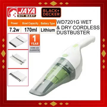 Black & Decker 14.4V Dustbuster Wet/Dry Cordless Hand Vac 